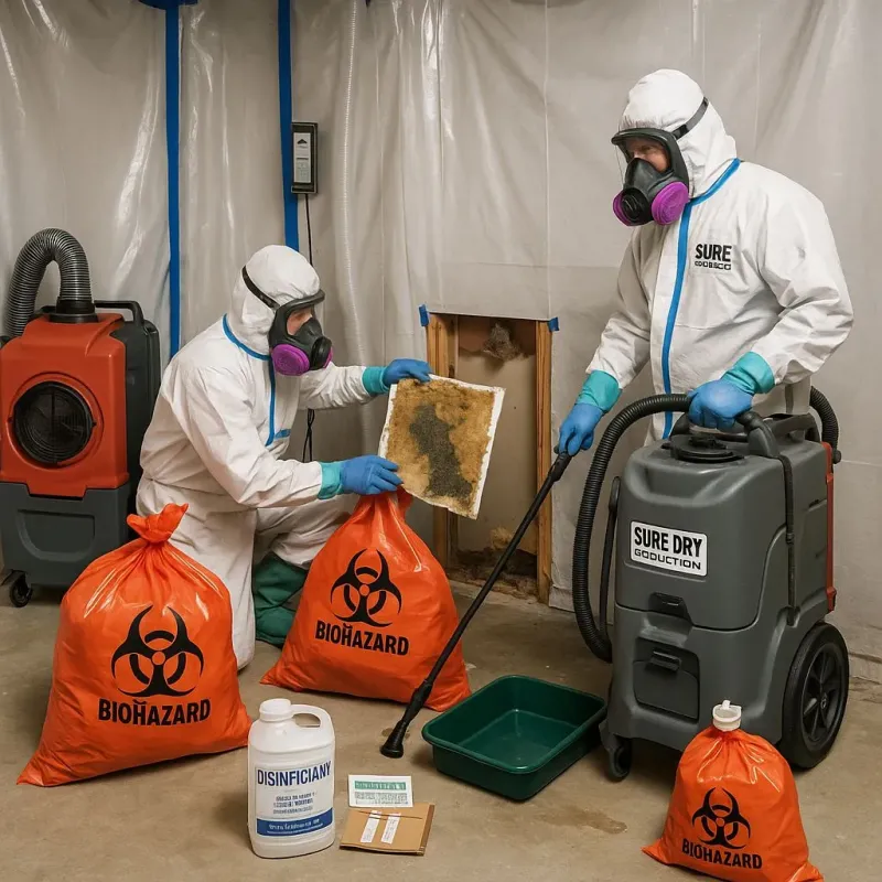 Contaminated Water Handling Protocols process in Jamestown West, NY