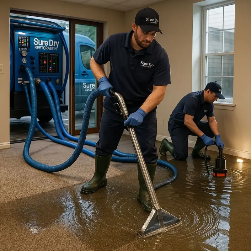 Water Extraction and Removal process in Jamestown West, NY
